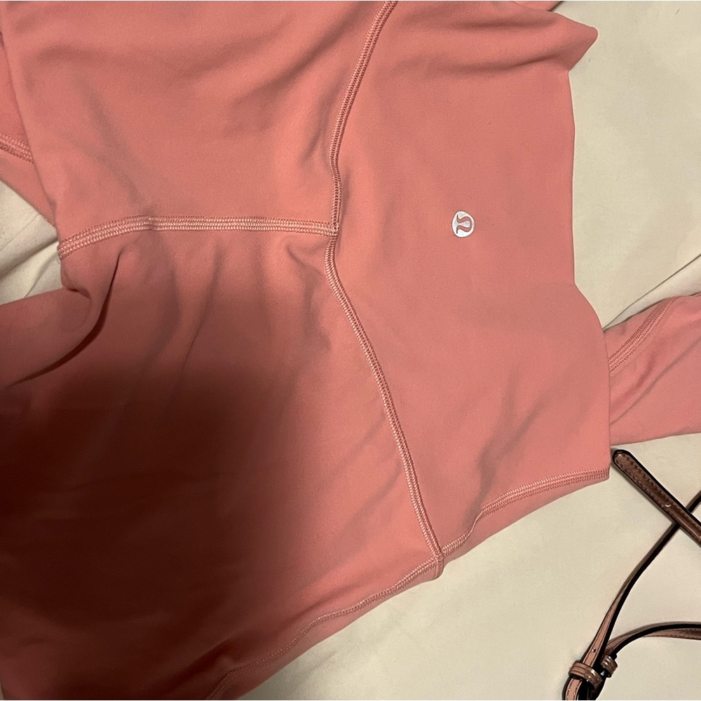 Lululemon pink puff align leggings